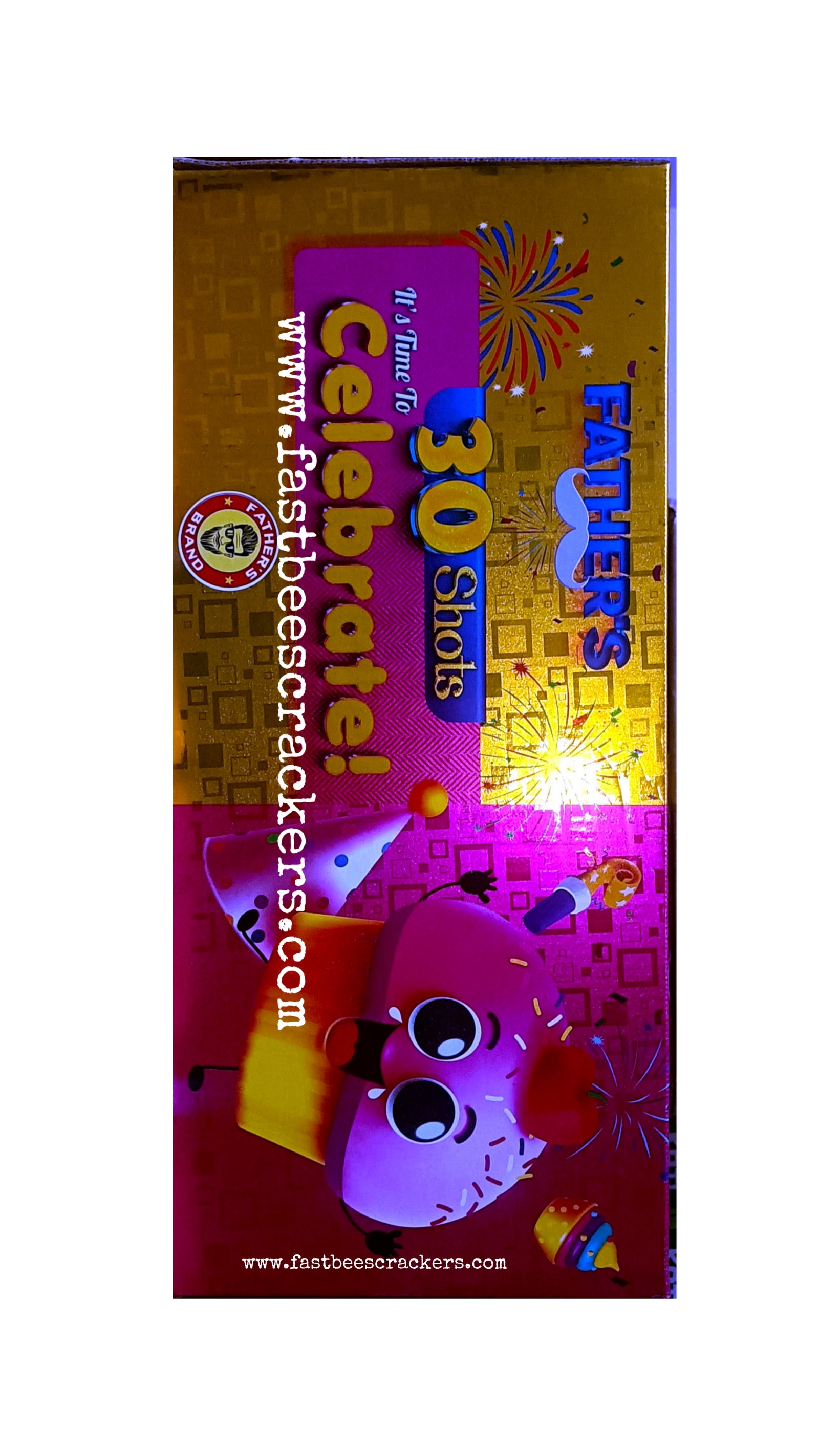 30 Shot Multicolor with Crackling